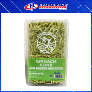 ORGANIC FIELDS SPINACH NOODLES (250GM)
